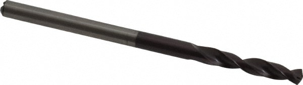 Accupro 77712339 Jobber Length Drill Bit: 0.1575" Dia, 140 °, Solid Carbide 