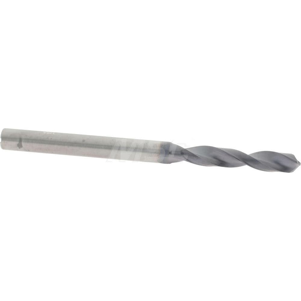 Accupro 77712347 Jobber Length Drill Bit: 0.2165" Dia, 140 °, Solid Carbide 