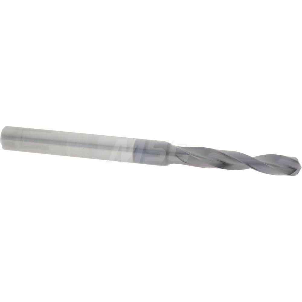 Accupro 77712396 Jobber Length Drill Bit: 0.2559" Dia, 140 °, Solid Carbide 