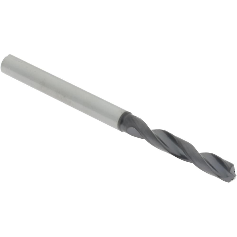 Accupro 77712438 Jobber Length Drill Bit: 0.2188" Dia, 140 °, Solid Carbide 