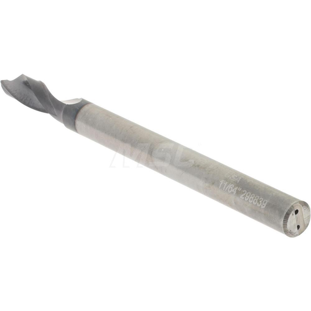 Accupro Screw Machine Length Drill Bit 11/64" Dia, 140 deg Point