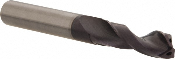 Accupro 77712883 Screw Machine Length Drill Bit: 0.375" Dia, 140 °, Solid Carbide 