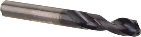 Accupro 61534269 Screw Machine Length Drill Bit: 0.116" Dia, 140 °, Solid Carbide 