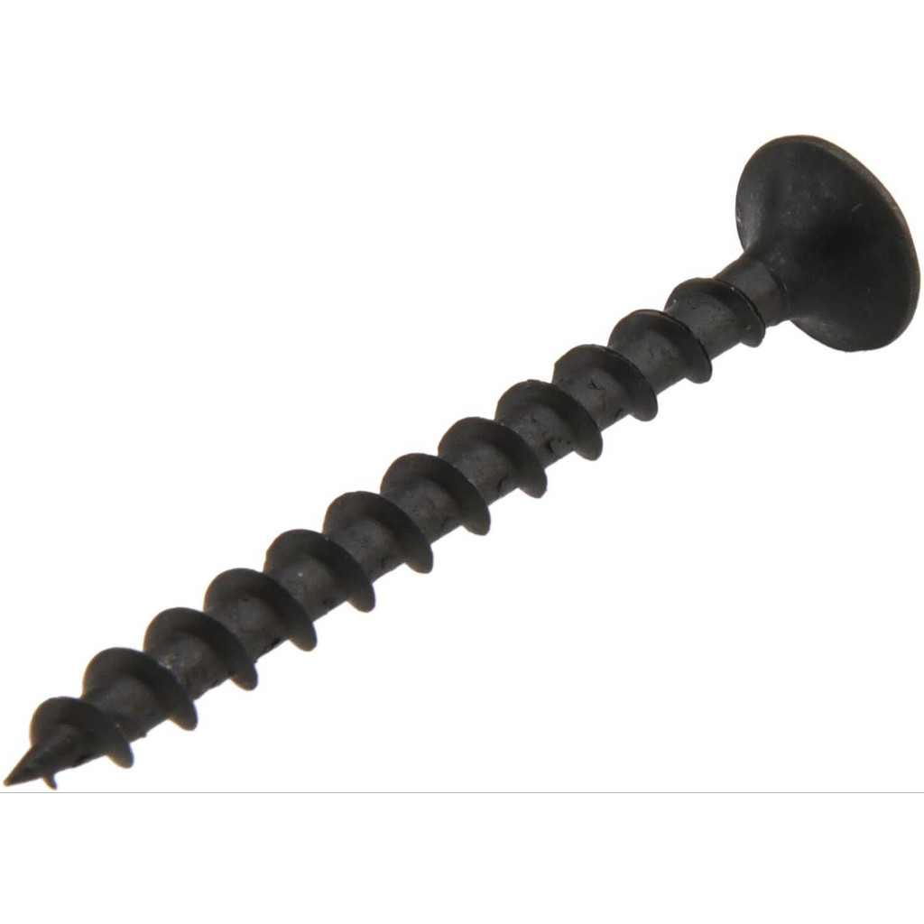 Value Collection #6, 1-5/8" OAL, Phillips Drive Bugle Head, Steel Drywall Screws - Black Phosphate Finish, Grade 1018 | Part #158CDWS5M