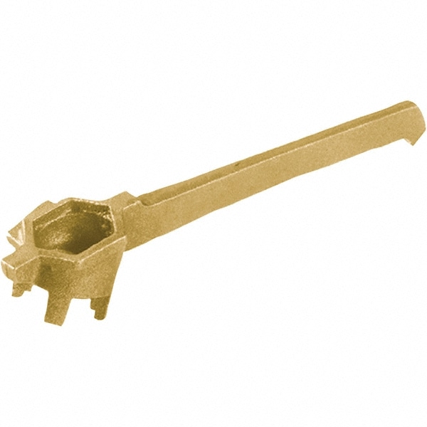 Drum & Tank Accessories; Accessory Type: Bung Nut Socket ; For Use With: 30 Gallon & 55 Gallon Drums ; Material: Bronze ; Drum Capacity: 30 gal; 55 gal ; Height (Inch): 3-1/4 ; Overall Length (Inch): 12