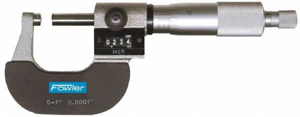 Digital Outside Micrometer Range 3-4 Inch Graduation 0.0001 Inch Ratchet Stop 