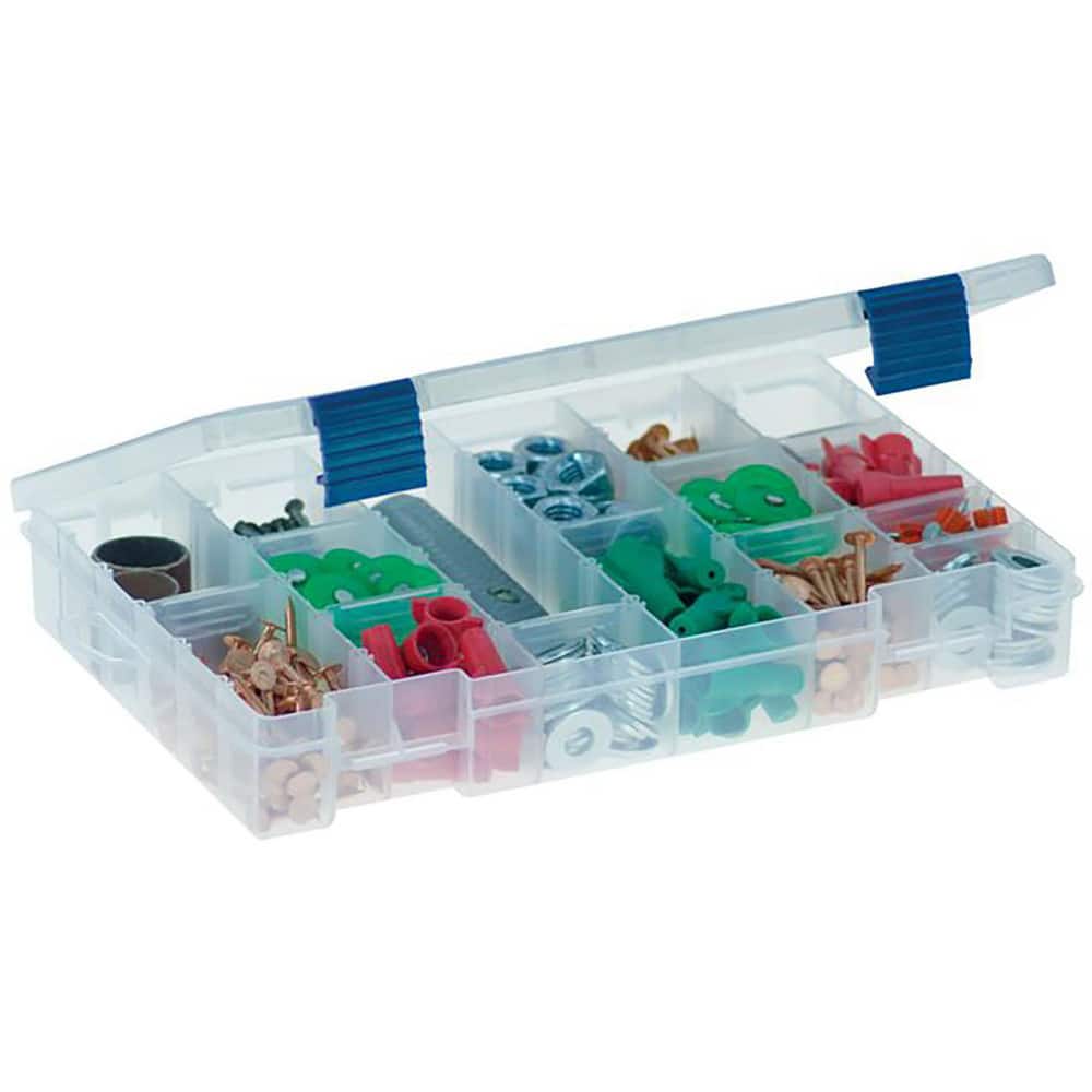 Small Parts Boxes & Organizers; Product Type: Compartment Box ; Lock Type: ProLatch ; Width (Inch): 7 ; Depth (Inch): 1-3/4 ; Number of Dividers: 15 ; Removable Dividers: Yes