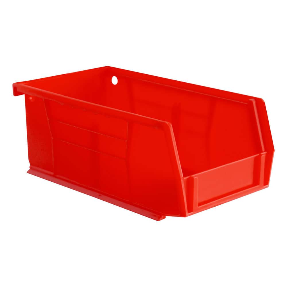 Plastic Hang & Stack Bin: Red