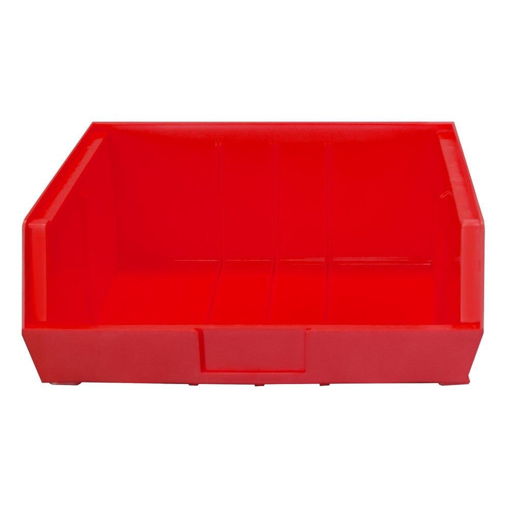 Durham PB30250-17 Plastic Hang & Stack Bin: Red Image