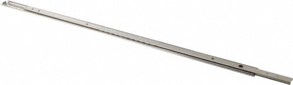 Sugatsune ESR-2021-500 19-45/64" Slide Length, 15-9/64" Travel Length, Stainless Steel Ball Bearing Slide 