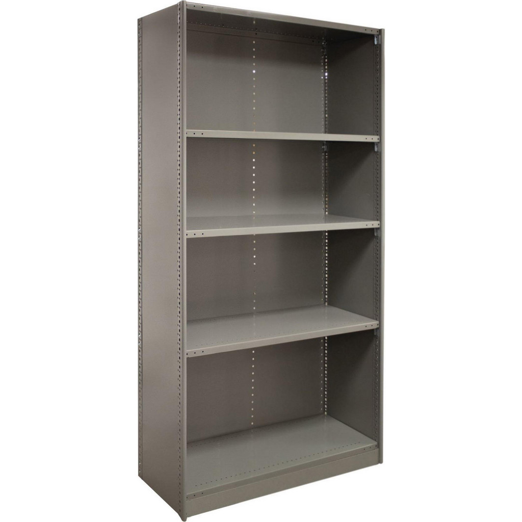 Lyon - Steel Shelving: Shelf Type: Closed Beaded Post Starter; Starter ...