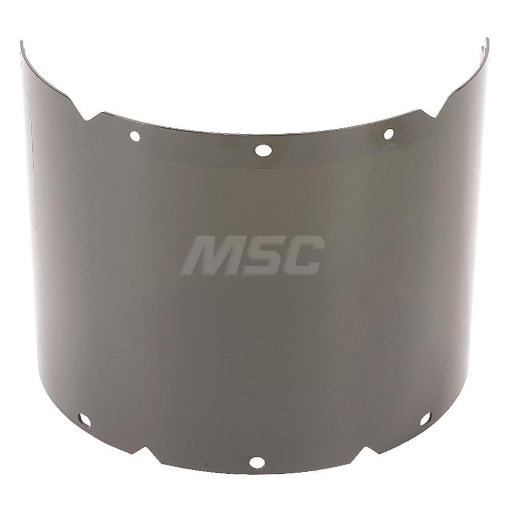 Face Shield Windows & Screens: Green, 5, 17" High - Fits MSA V-Gard Frames