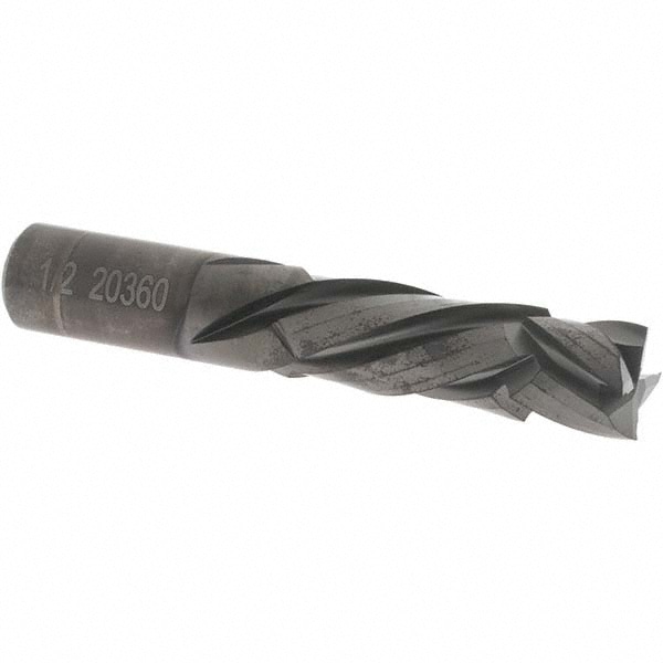 OSG 20660716 Diamond Pattern Router Bit: 0.5" Dia, 1.125" LOC, 1/2" Shank Dia, End Mill Image