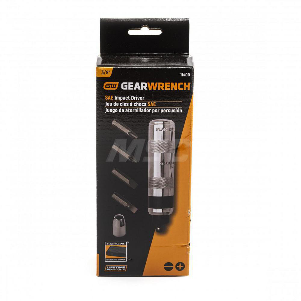 GEARWRENCH Automotive Brake Tool Sets; Type SAE Impact Driver Set