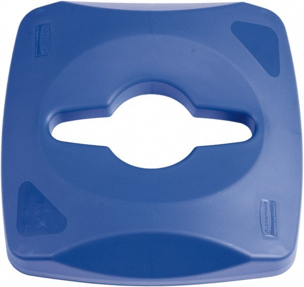 Rubbermaid 1788374 Trash Can & Recycling Container Lid: Square, For 23 gal Recycle Container Image