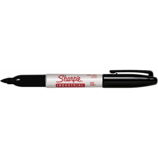 Dixon RediSharp Plus Permanent Marker Fine Tip Black (98207)