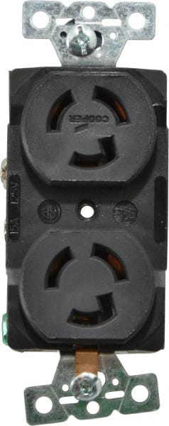 Cooper Wiring Devices WD4700 125 VAC, 15 Amp, L5-15R NEMA, Receptacle 