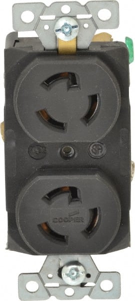 Cooper Wiring Devices WD4750 277 VAC, 15 Amp, L7-15R NEMA, Receptacle 