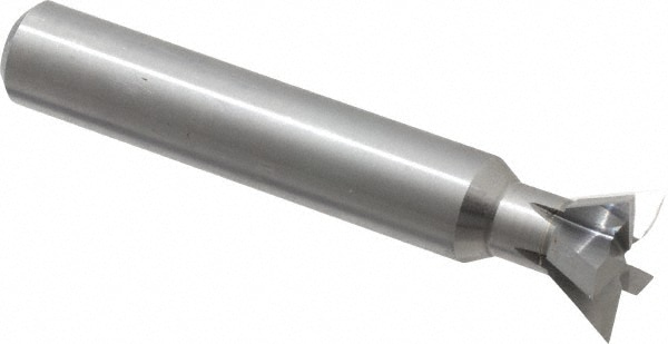 Made in USA 86-1210 Dovetail Cutter: 60 °, 3/4" Cut Dia, 0.312" Cut Width, Solid Carbide Image