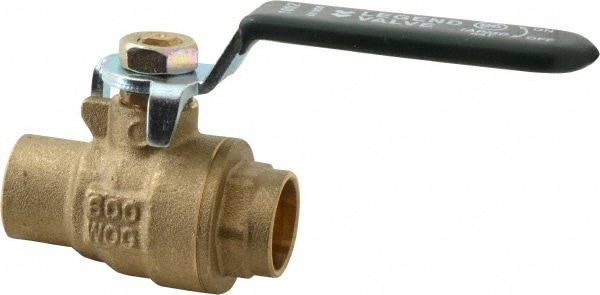 Full Port Bi-Directional Manual Ball Valve: 1/2" Pipe, Full Port