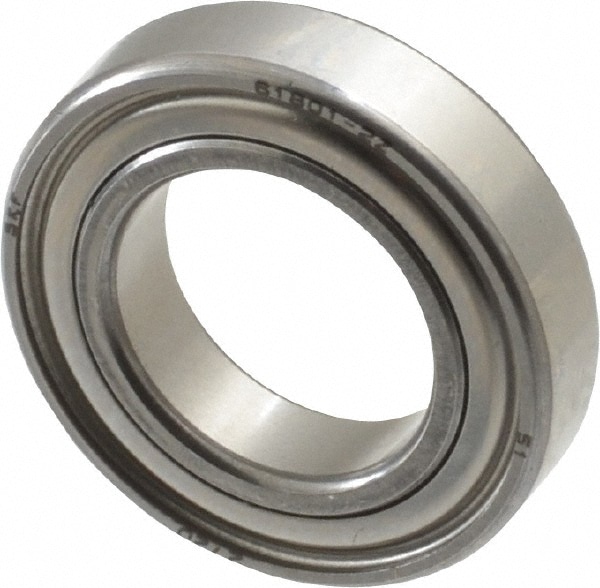 SKF 61801-2Z Thin Section Ball Bearing: 12 mm Bore Dia, 21 mm OD, 5 mm OAW Image