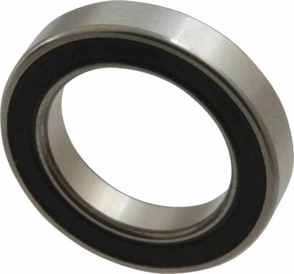 SKF 61803-2RS1 Thin Section Ball Bearing: 17 mm Bore Dia, 26 mm OD, 5 mm OAW 
