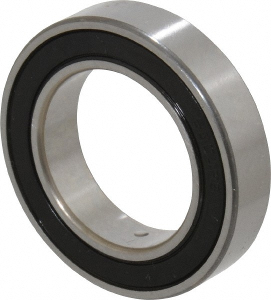 SKF 61804-2RS1 Thin Section Ball Bearing: 20 mm Bore Dia, 32 mm OD, 7 mm OAW, Double Seal Image