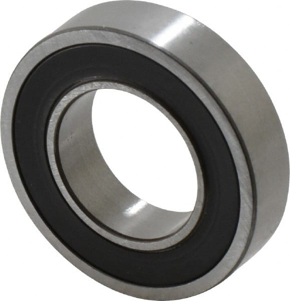 SKF 61904-2RS1 Thin Section Ball Bearing: 20 mm Bore Dia, 37 mm OD, 9 mm OAW, Double Seal 