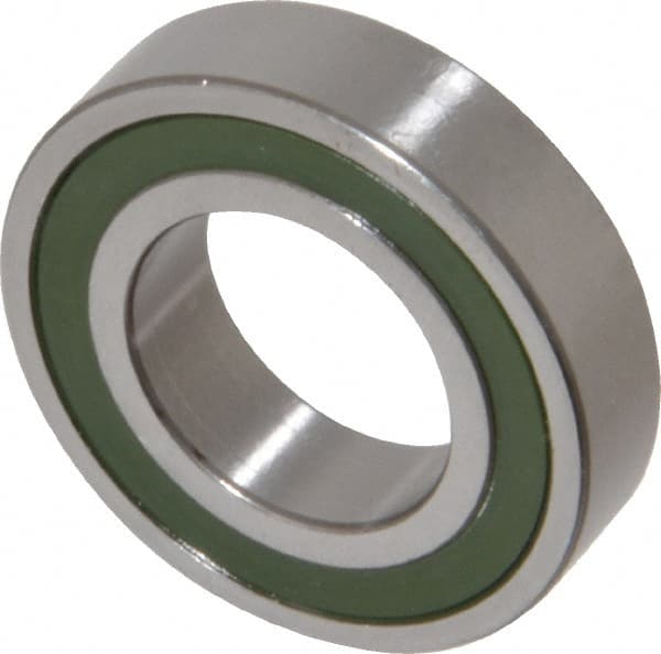 SKF 61904-2RZ Thin Section Ball Bearing: 20 mm Bore Dia, 37 mm OD, 9 mm OAW, Double Seal 