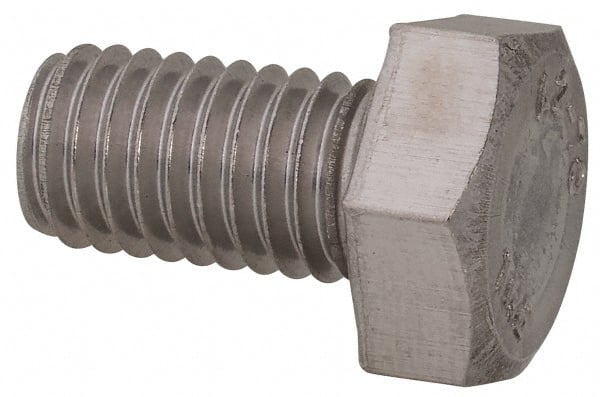 Value Collection Hex Head Cap Screw: M8 x 1.25 x 14 mm, Grade 18-8   Austenitic Grade A2 Stainless Steel, Uncoated 78054566 MSC Industrial  Supply