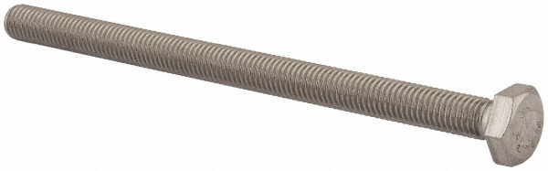 Value Collection 3MAHC0100150CP Hex Head Cap Screw: M10 x 1.50 x 150 mm, Grade 18-8 & Austenitic Grade A2 Stainless Steel, Uncoated Image