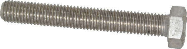 Value Collection 3MAHC0140100CP Hex Head Cap Screw: M14 x 2.00 x 100 mm, Grade 18-8 & Austenitic Grade A2 Stainless Steel, Uncoated Image