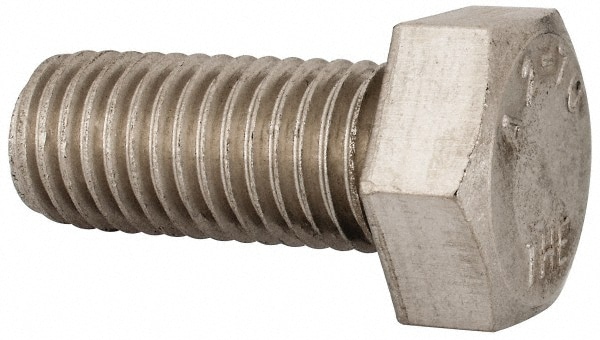 Value Collection 3MAHC0180040CP Hex Head Cap Screw: M18 x 2.50 x 40 mm, Grade 18-8 & Austenitic Grade A2 Stainless Steel, Uncoated Image