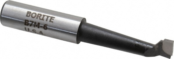 Borite B7M C-6 Boring Bar: 7/16" Min Bore, 1-11/16" Max Depth, Right Hand Cut, C6 Image