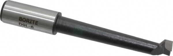 Borite D9L C-6 Boring Bar: 9/16" Min Bore, 3" Max Depth, Right Hand Cut, C6 Image