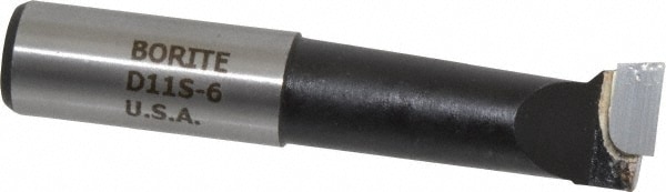 Borite D11S C-6 Boring Bar: 11/16" Min Bore, 1-7/8" Max Depth, Right Hand Cut, C6 Image