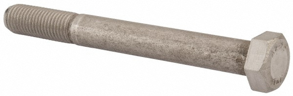Value Collection 1MAHC0200180CP Hex Head Cap Screw: M20 x 2.50 x 180 mm, Grade 18-8 & Austenitic Grade A2 Stainless Steel, Uncoated Image