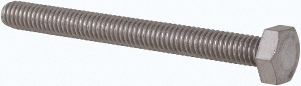 Value Collection 3M4HC0040040CP Hex Head Cap Screw: M4 x 0.70 x 40 mm, Grade 316 & Austenitic Grade A4 Stainless Steel, Uncoated Image