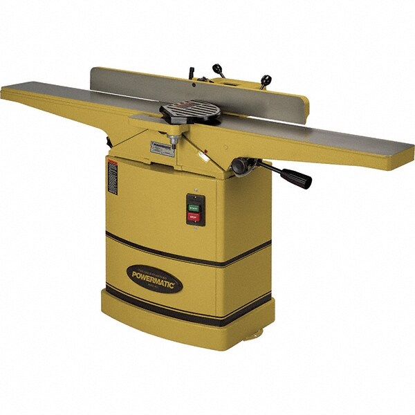 6,000 RPM, 6" Cutting Width, Jointer