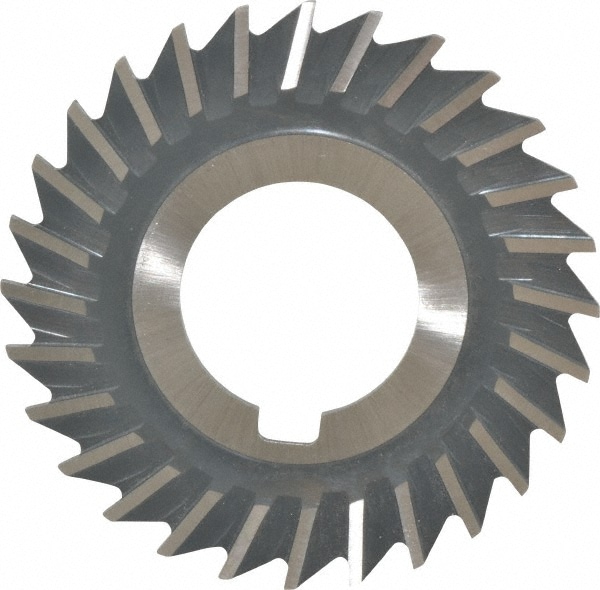 Value Collection 5-748-222 Side Chip Saw: 2-1/2" Blade Dia, 1/16" Blade Thickness, 1" Arbor Hole Dia, 28 Teeth, High Speed Steel Image