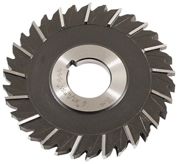 Keo 7810 Side Chip Saw: 6" Blade Dia, 1/8" Blade Thickness, 1-1/4" Arbor Hole Dia, 40 Teeth, High Speed Steel 