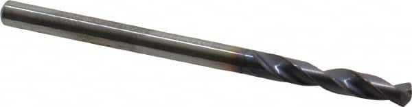 Tungaloy 6802982 Screw Machine Length Drill Bit: 1/8" Dia, 130 ° Point, Solid Carbide 