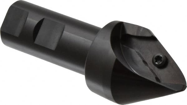 Tungaloy 6822058 30° Lead Angle, 1.338" to 1.575" Cut Diam, Indexable & Chamfer End Mill 