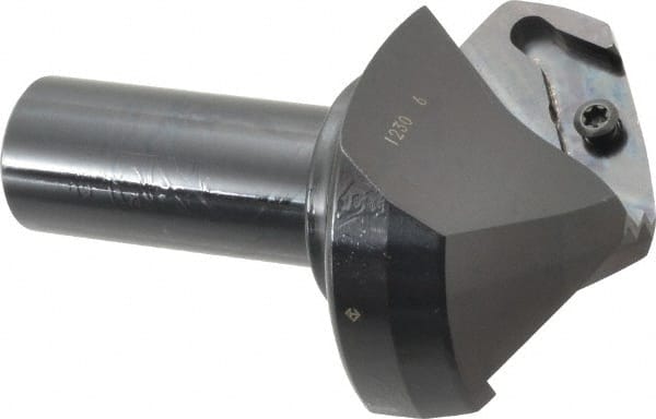 Tungaloy 6829416 60° Lead Angle, 2.204" to 2.834" Cut Diam, Indexable & Chamfer End Mill 