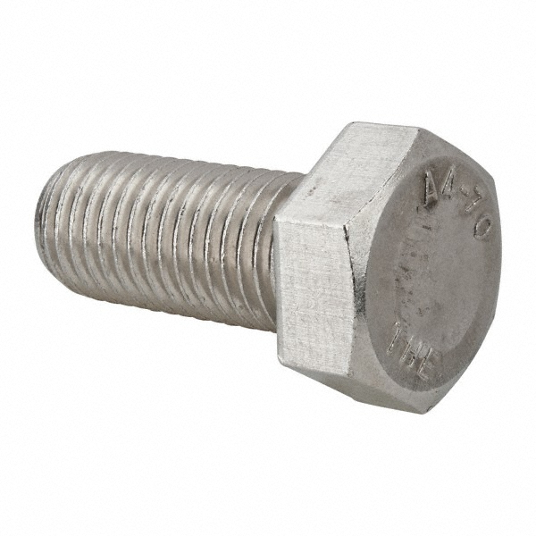 Photos - Nail / Screw / Fastener Value Collection Hex Head Cap Screw: M20x2.5, 45.00 mm Length Under Head, Grade 316 & Austenitic Grade A4 Stainless Steel, B
