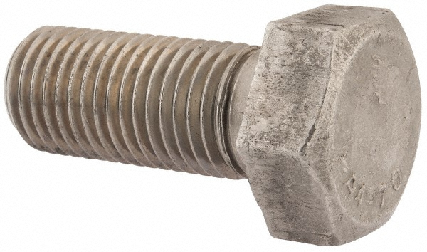 Value Collection 3M4HC0300070CP Hex Head Cap Screw: M30 x 3.50 x 70 mm, Grade 316 & Austenitic Grade A4 Stainless Steel, Uncoated Image