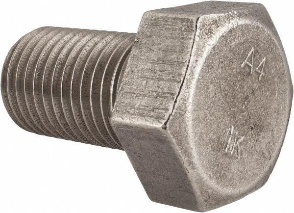 Value Collection 3M4HC0360060CP Hex Head Cap Screw: M36 x 4.00 x 60 mm, Grade 316 & Austenitic Grade A4 Stainless Steel, Uncoated Image