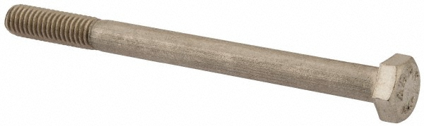 Value Collection 1M4HC0060075CP Hex Head Cap Screw: M6 x 1.00 x 75 mm, Grade 316 & Austenitic Grade A4 Stainless Steel, Uncoated Image