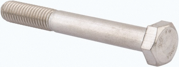 Value Collection 1M4HC0080065CP Hex Head Cap Screw: M8 x 1.25 x 65 mm, Grade 316 & Austenitic Grade A4 Stainless Steel, Uncoated Image