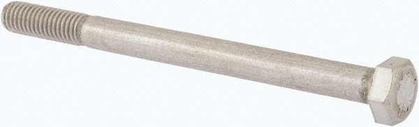 Value Collection 1M4HC0080100CP Hex Head Cap Screw: M8 x 1.25 x 100 mm, Grade 316 & Austenitic Grade A4 Stainless Steel, Uncoated Image